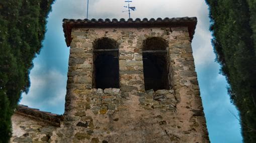 Torre del Castillo de Llaés, en Gerona