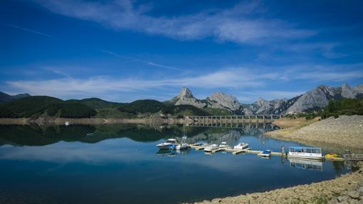 Embalse de Riaño, en León