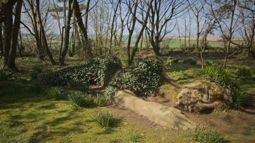 Mud Maid (doncella de barro) en «The Lost Gardens of Heligan»