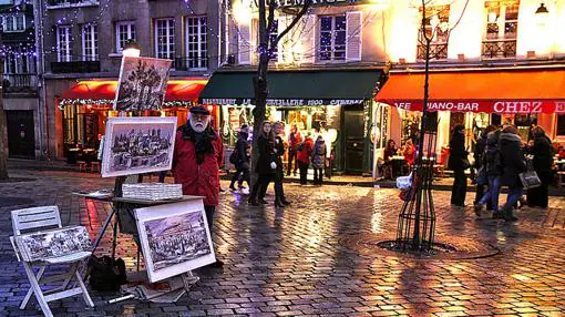 Pintor en Montmartre (París)