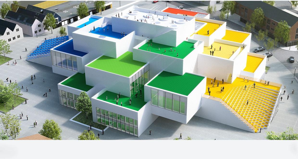 Así es la gigantesca Casa Lego de Dinamarca