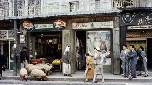 Imagen tomada en Líbano, 1957