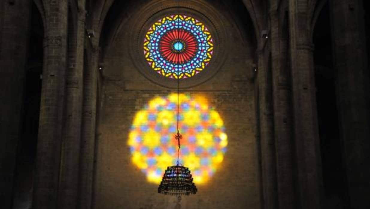 Espectáculo del Ocho, en la catedral de Palma de Mallorca
