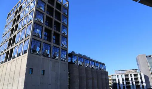 El edificio del Zeitz MOCAA, en Ciudad del Cabo