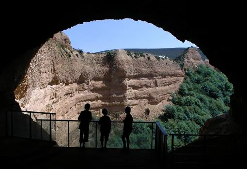 Cueva de Orellán en las Médulas, León