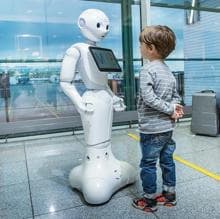 Así es Josie Pepper, el robot asistente del aeropuerto de Múnich