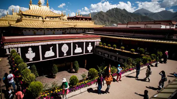 Las joyas del templo más sagrado del budismo tibetano