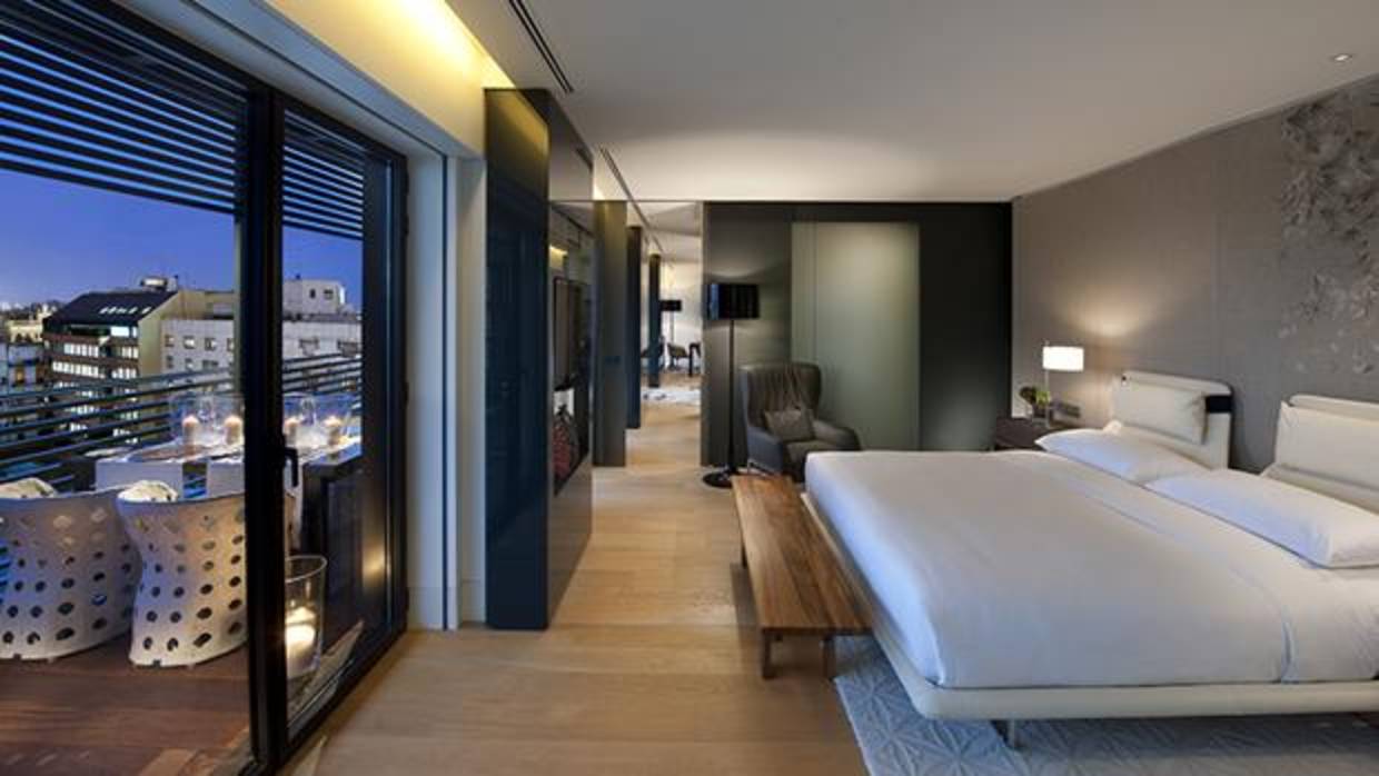 Una habitación del Mandarin Oriental, en Barcelona