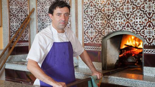 Roberto Cristóbal, maestro asador