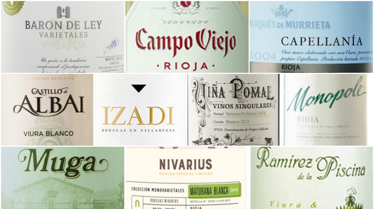 Los diez mejores blancos de Rioja de este año