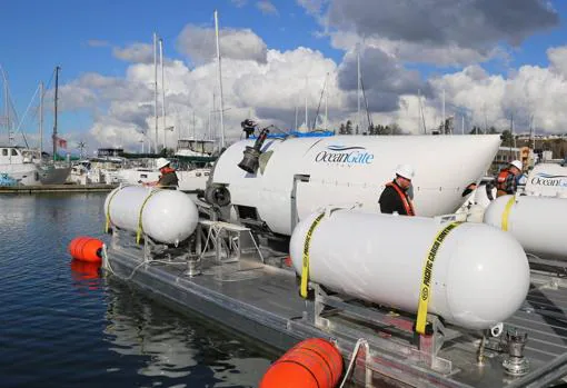 El sumergible creado por OceanGate pueden bajar hasta 4.000 metros de profundidad