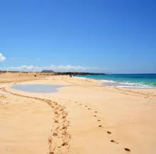 Playa de la Concha, en La Graciosa