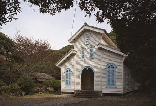 La Iglesia Egami en la isla de Naru,, entre los doce sitios elegidos por la UNESCO