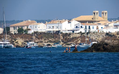 Un rincón de la isla de Tabarca