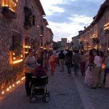 Noche de las velas, en Pedraza
