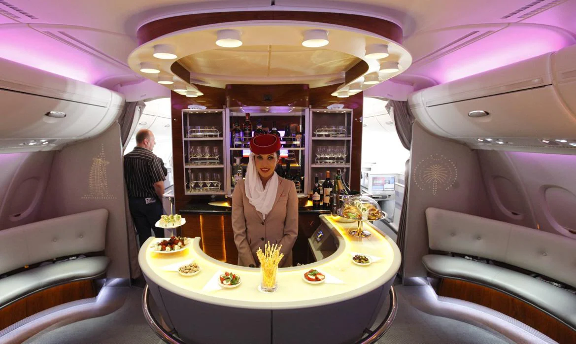 El A380, un avión muy solicitado por Emirates por su interior de lujo. Ahora, la aerolínea Norwegian podrá disfrutar de este modelo de avión por tres semanas