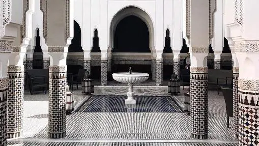 La decoración árabe-andaluza hace especial este hotel de Marrakech