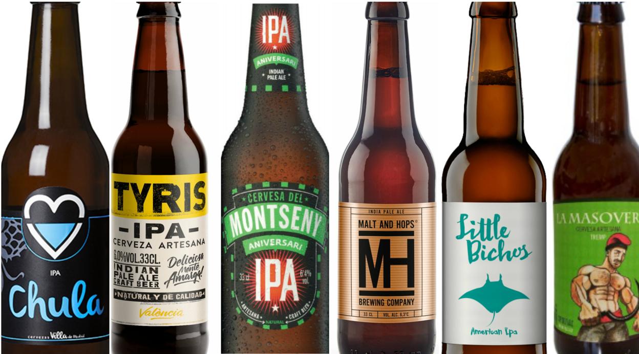 Seis de las mejores cervezas artesanas de España tipo Ipa