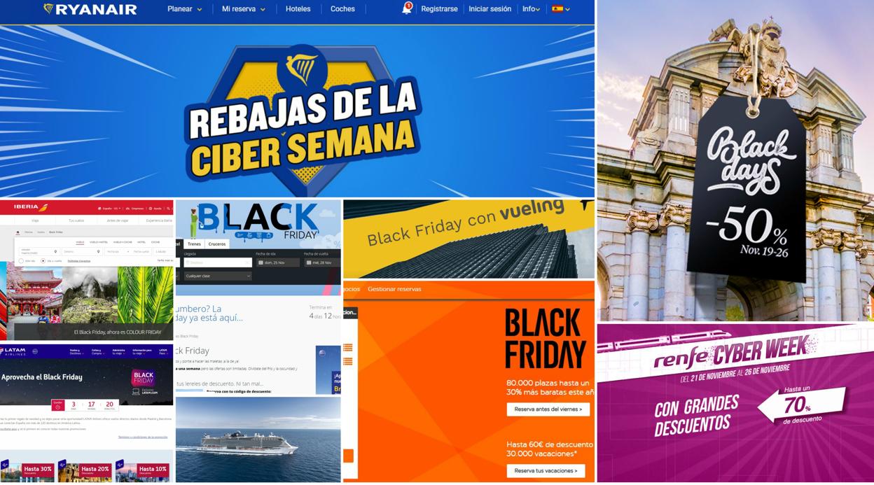 Las mejores ofertas del Black Friday para ahorrar dinero en tus viajes