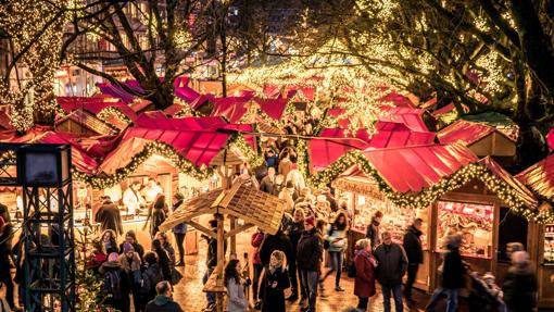 El impresionante mundo de luces de Navidad en Kiel