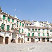 Panorámica de la Plaza Ochavada, en Archidona