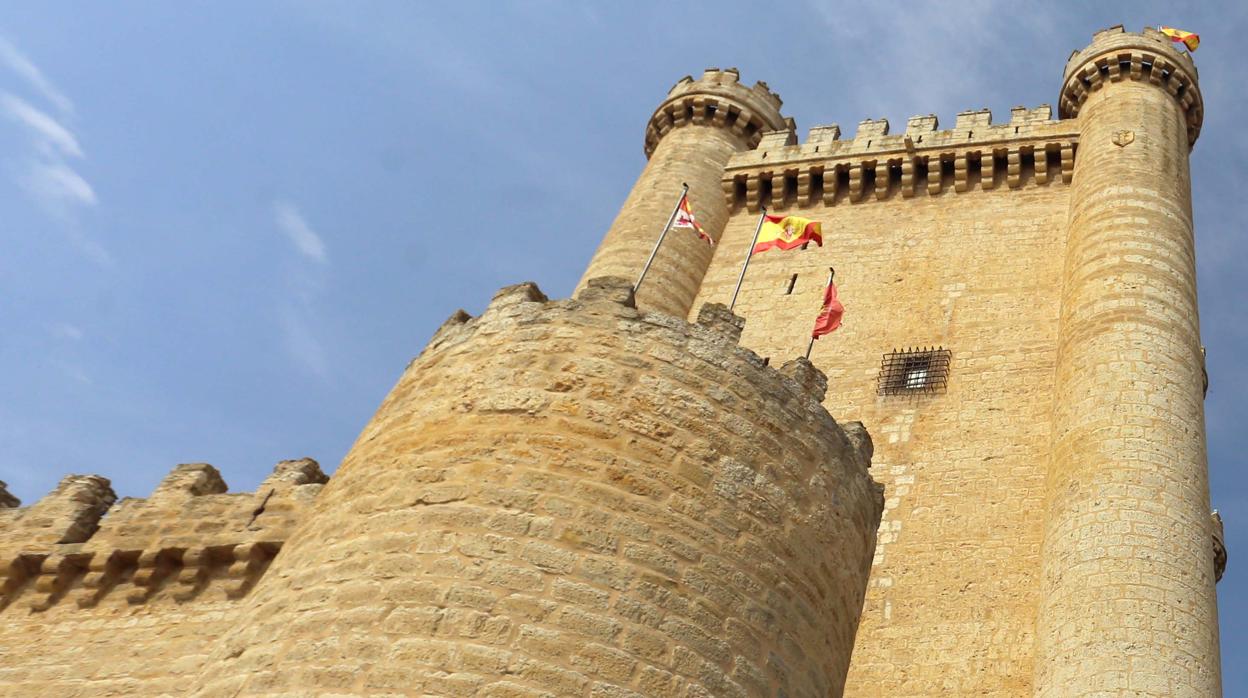 El castillo de Fuensaldaña, en la provincia de Valladolid