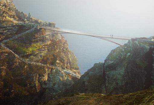 El puente del rey Arturo volverá a levantarse en Cornualles