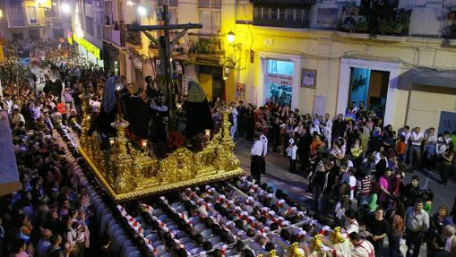 La Hermandad de la Sangre sale el Miércoles Santo en Málaga