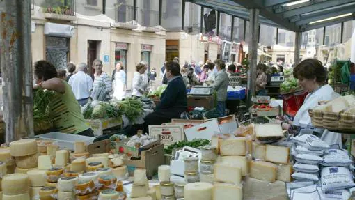 Mercado de La Brecha, en San Sebastián