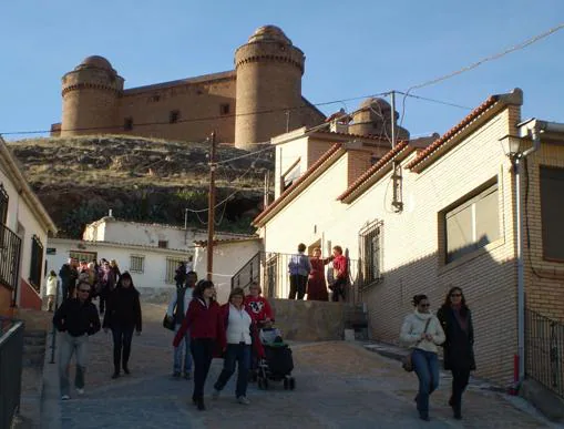 Castillo de La Calahorra, en la comarca de Guadix en Granada