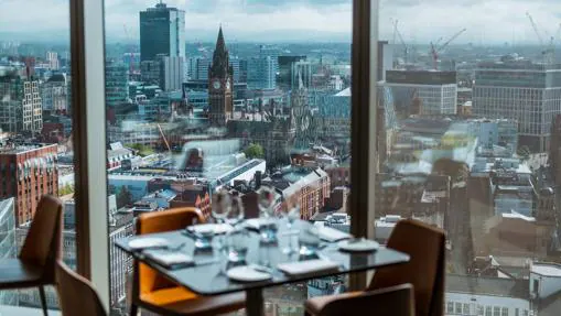 Vista de Manchester desde el 20 Stories