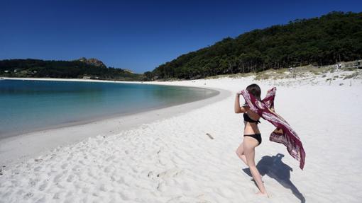 Playa de Rodas, en las islas Cíes