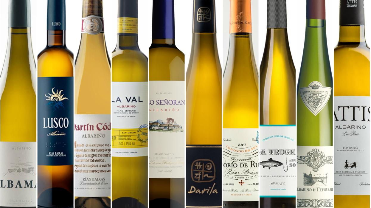 Diez de los mejores albariños de la añada 2018