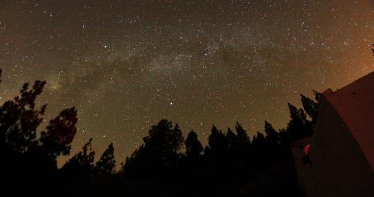Noche de Astronomía con La Vía Láctea desde el Observatorio Astronómico de Gran Canari