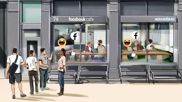 Lo nuevo de Facebook: cafeterías para aconsejar a los clientes sobre privacidad