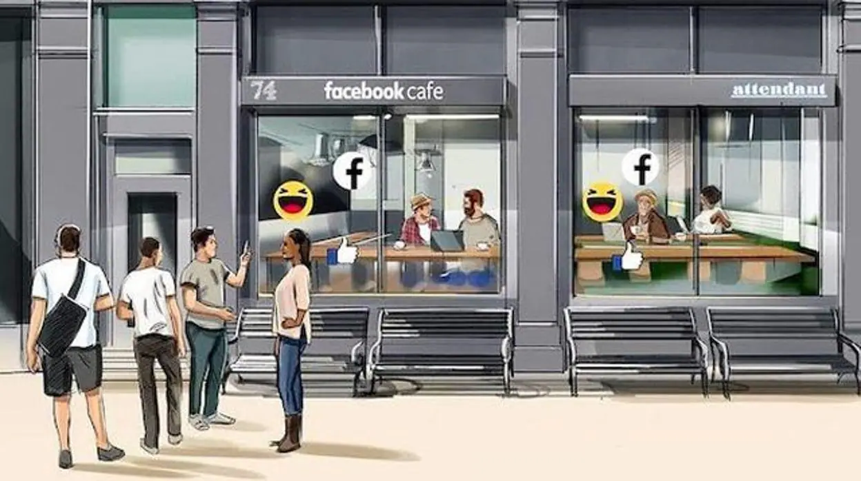 Lo nuevo de Facebook: cafeterías para aconsejar a los clientes sobre privacidad