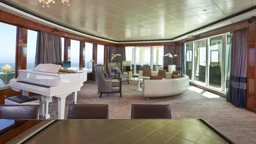Las diez suites de crucero más lujosas del mundo
