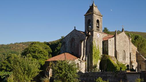 Iglesia del monasterio de Santa María, en Melón