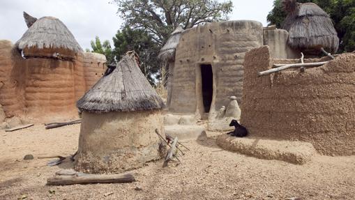 Un poblado Batammariba en Togo