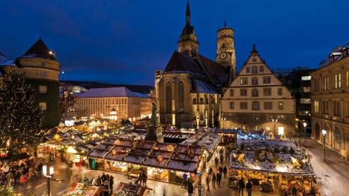 Mercado de Navidad en Schillerplatz, Stuttgart