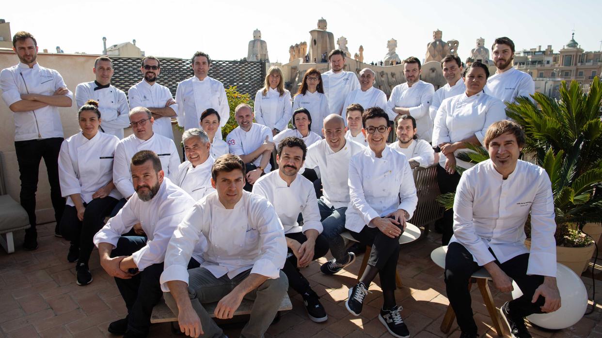 Los chefs de Passeig de Gourmets preparados para el inicio del festival