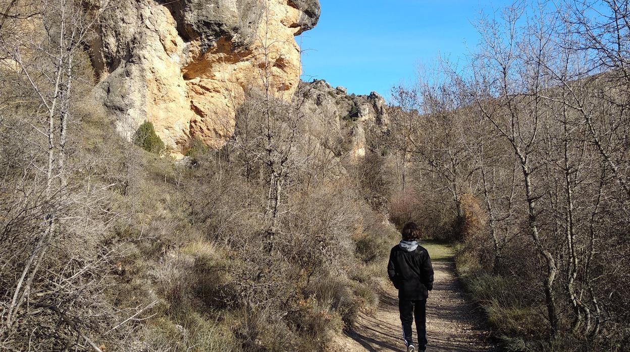 Ruta por la Hoz de Pelegrina, en el Parque Natural del Barranco del Río Dulce