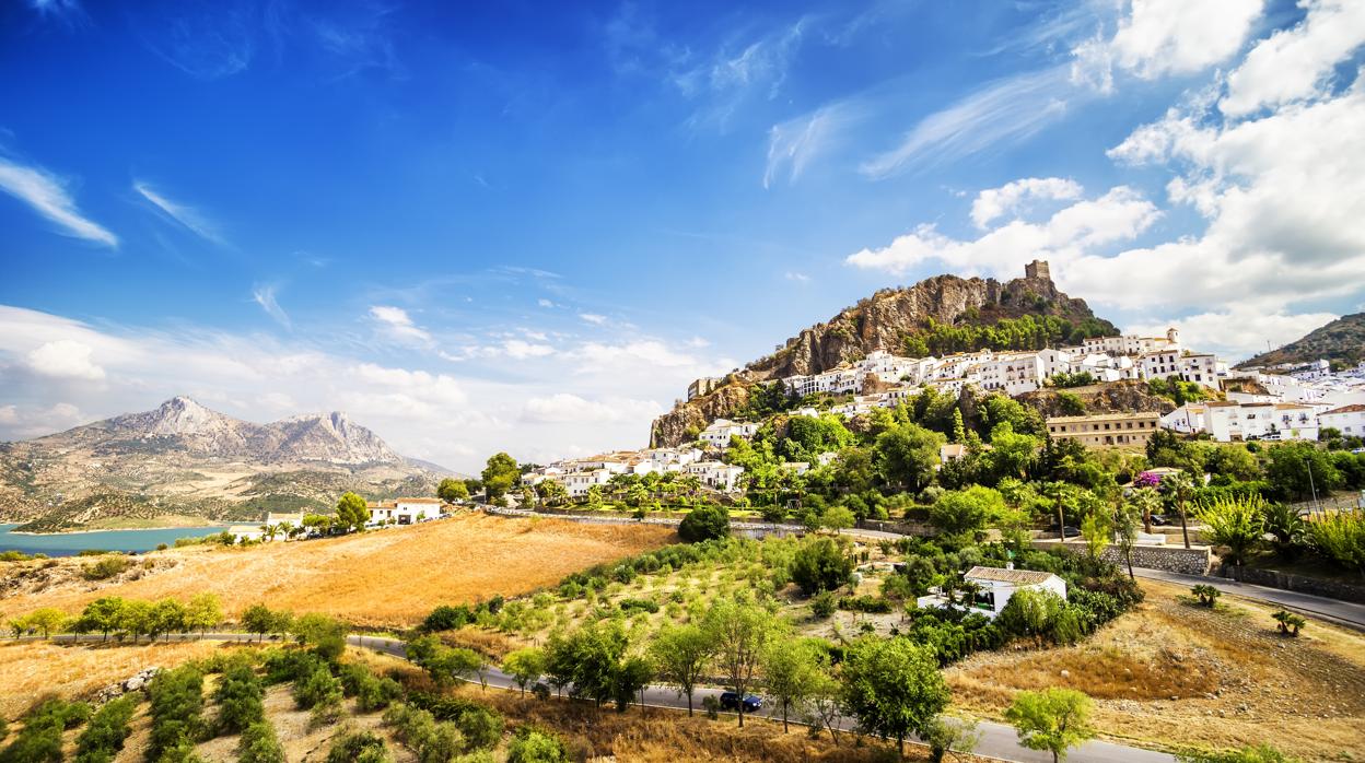 Zahara de la Sierra, en la provincia de Cádiz