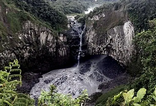 La tierra se traga la catarata San Rafael, la más alta de Ecuador
