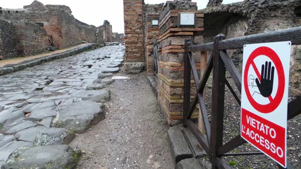 Una grabación a vista de dron enseña calles y casas de Pompeya nunca vista hasta ahora