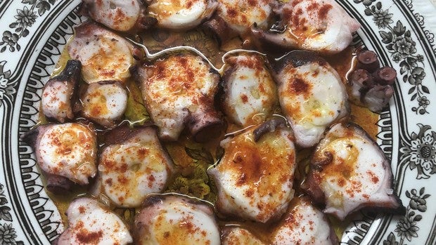 Comida a domicilio: el mejor pulpo a feira que se puede tomar en Madrid