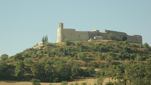 Vista general de la villa amurallada de Montfalcó Murallar