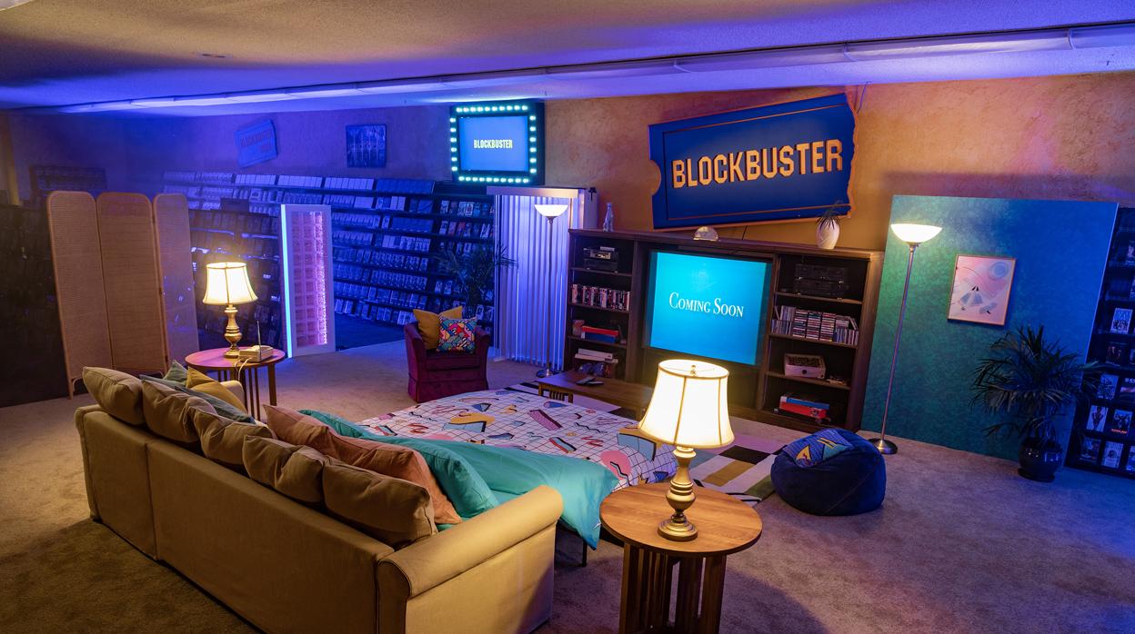 Interior del último Blockbuster del mundo