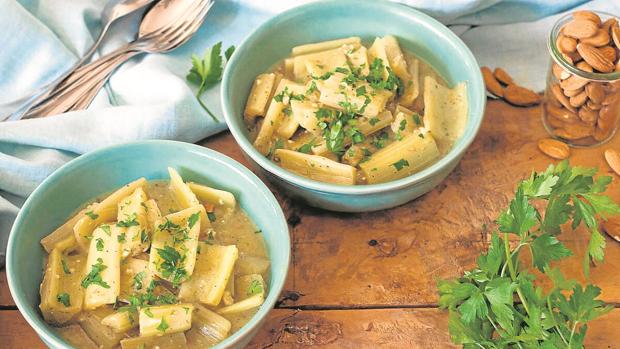 Cardo y borraja, los sabores que nos trasladan al invierno