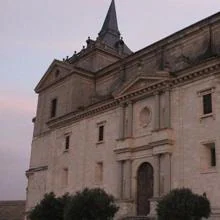 Fachada de la iglesia del monasterio